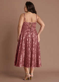 Sylvie Vintage Rose Midi Dress image8
