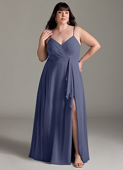 Azazie Akita Bridesmaid Dresses Stormy A-Line Chiffon Dress image5