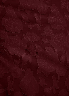 Azazie Akilah Brautjungfernkleider Meerjungfrau-Linie One-Shoulder Blumen-Burnout Kleid Cabernetrot image8
