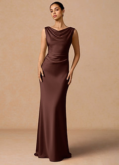 Evarine Mocha Coco Maxi Dress | Azazie CA Evarine Mocha Coco Maxi Dress | Azazie CA
