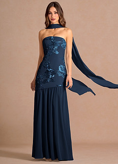 Nerissa Navy Maxi Dress image4