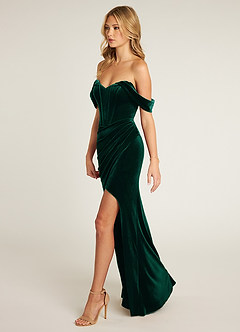 Jas Emerald Velvet Maxi Dress image4