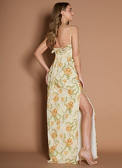 Stephanie Lemon Drop Maxi Dress image2