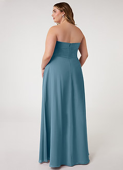 Azazie Arabella Allure Bridesmaid Dresses Bermuda A-Line Sweetheart Neckline Chiffon Convertible Dress image17