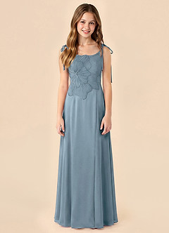 front Azazie Millie Junior Formal Dress