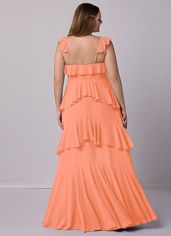 Barbie ♥ Azazie Bridesmaid Dresses Sunset A-Line Sweetheart Neckline Chiffon Dress image7