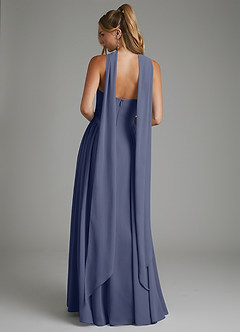 Azazie Evan Bridesmaid Dresses Stormy A-Line Strapless Chiffon Dress image8