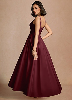 Olivia Wine Maxi Dress image4