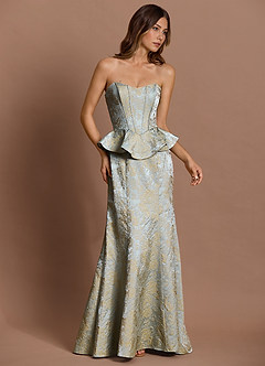 Maxi jurk Coralie  Vintage Sininen image6