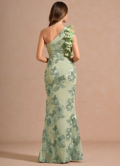 vestido Maxi Luz Verde Jezebel image2