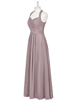 Azazie Claudia Bridesmaid Dresses Dusk A-Line Sweetheart Neckline Chiffon Dress image9