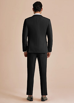 front William Black Comfort Blend Suit