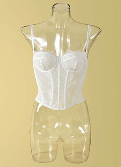 front Lace Corset