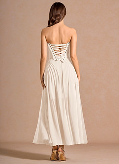 Robe Longue Crème Doralyn image2