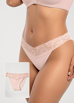 front Niedrig geschnittene sexy Spitzen-Slips (Einzelstück)