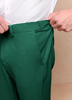 front James Emerald Structured Stretch 3-piece suit