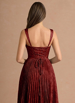 Isonelle Orange Red Maxi Dress image5