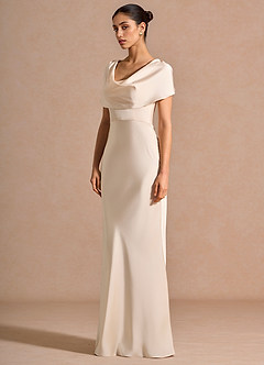 Destini Maxi Klänning Grädde image4