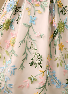 Vestido Rubor Rosa Múltiple Mini Evangeline image6