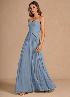 Daphine Powder Blue Maxi Dress image5