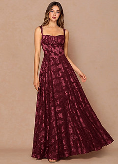 Sylvie Wine Maxi Dress image4