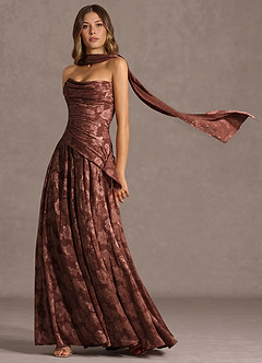 Vestido Mocha Coco Maxi Gabriela