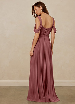Christian Siriano Bridal for Azazie 1013 Bridesmaid Dresses Amethyst A-Line Off the Shoulder Chiffon Dress image4