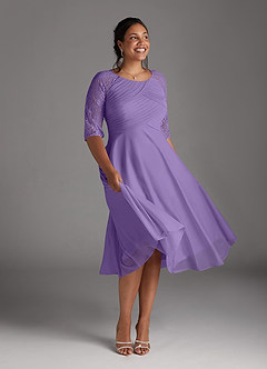 Azazie Gracelyn Kleider für die Brautmutter A-Linie Spitze Kleid Tahiti image8