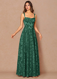 Maxi jurk Sylvie Jagersgroen image3