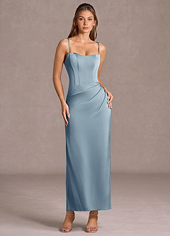 Lina Powder Blue Maxi Dress image4