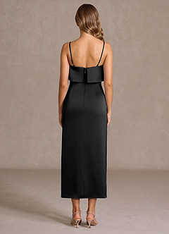 Fina Black Midi Dress image6
