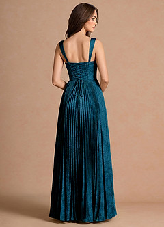 Isonelle Navy Black Maxi Dress image2