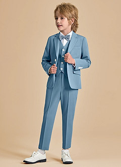 front Oliver Jungen Hellblau 5-teiliger Anzug