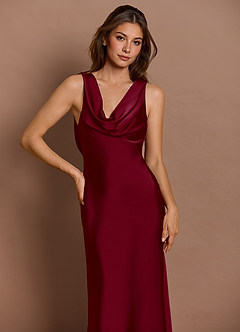 Cheryl Merlot Maxi Dress image6