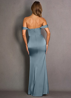 Valine Powder Blue Maxi Dress image3