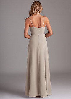 Azazie Breonna Bridesmaid Dresses Frost A-Line Sweetheart Neckline Chiffon Dress image2