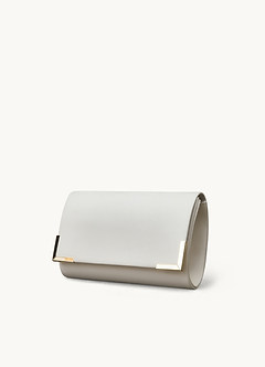 front Pu Metal Embellished Envelope Bag