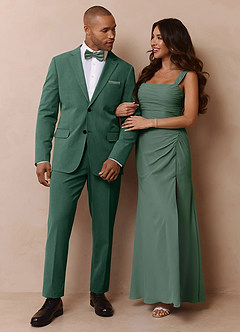 front James Eucalyptus Structured Stretch Suit Jacket