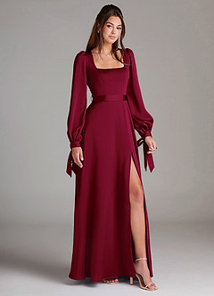 Leonia Merlot Maxi Dress image3