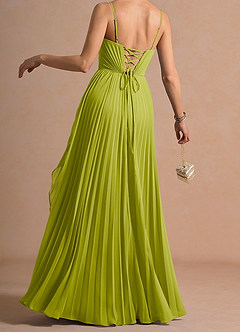 Bashira Lemon Green Maxi Dress image2