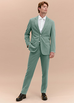 front William Matcha Comfort Blend Suit