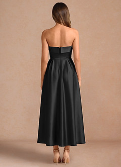 Iseabail Black Maxi Dress image2