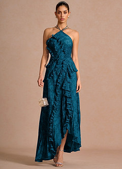 Hatsu Navy Black Maxi Dress image3