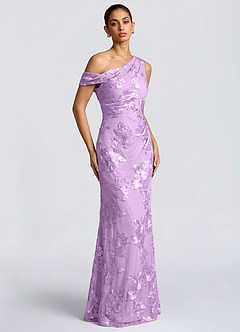 Vestido Lila Escarchada Maxi Emerson image4