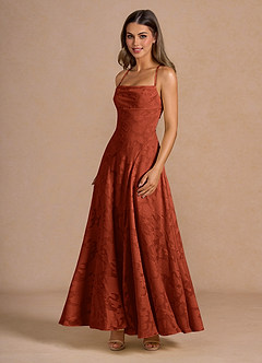Marlo Castaniu Rochie de bal cu corset image5