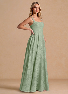 Kinneret Light Green Maxi Dress image5