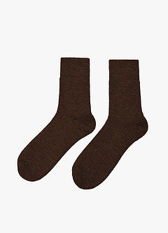 front Varma och mjuka herrstrumpor i ullblandning