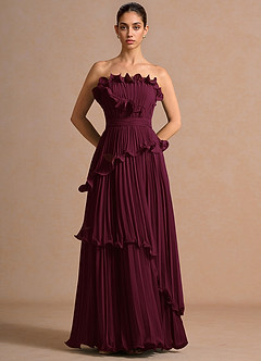 Marieline Merlot Maxi Dress image4