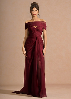 Vestido Merlot Maxi Elorae image3