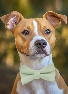 front Dog Bow Tie Collar